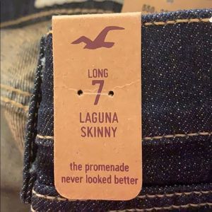 Hollister Laguna Jeans Size 7 Long 34" Inseam